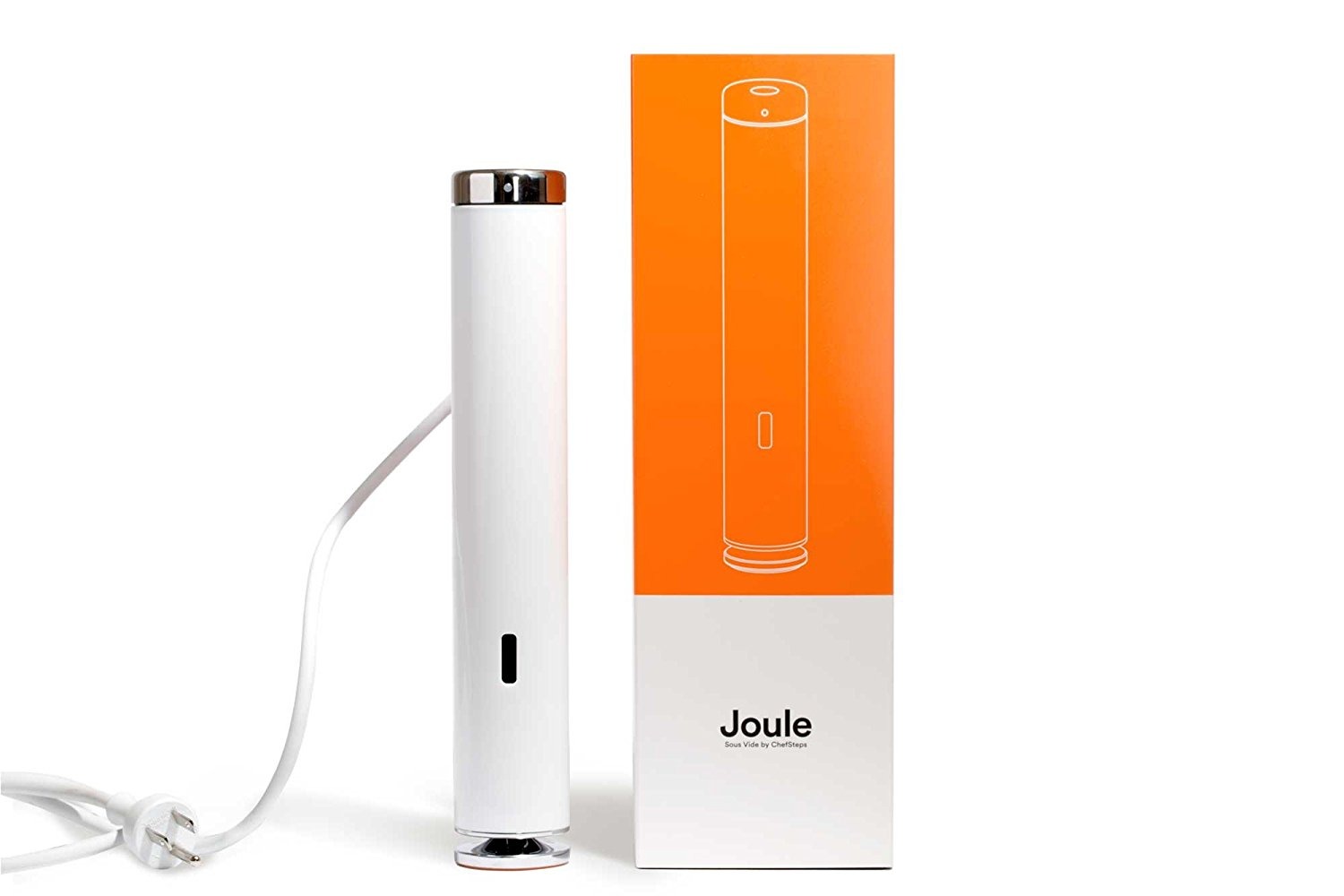 Stainless Steel Cap & Base ChefSteps Joule Sous Vide White Body 1100 Watts 